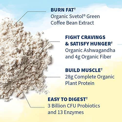 Organic Fit Vanilla Protein Powder: Weight Loss Support