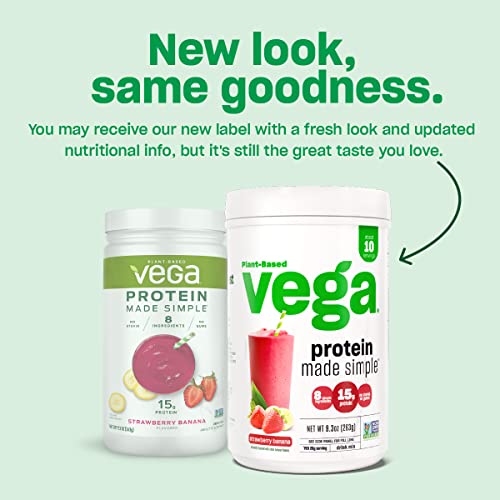 Vega Vanilla Protein Powder - Stevia Free, Vegan
