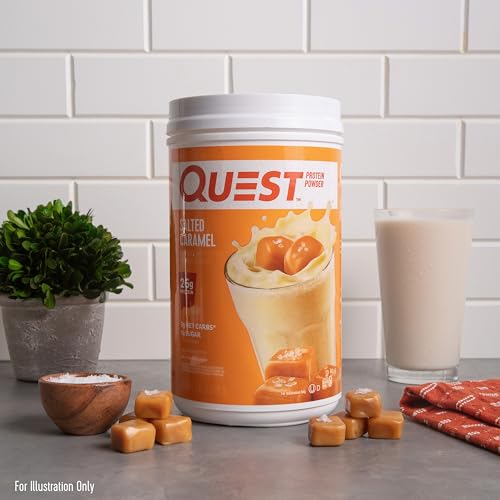 Quest Salted Caramel Protein Powder; 26g Protein; 24 Servings