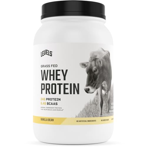 Vanilla Bean Grass Fed 100% Whey Protein 2LB