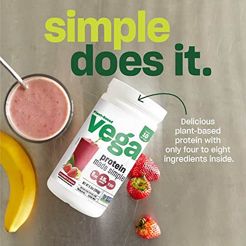 Vega Vanilla Protein Powder - Stevia Free, Vegan