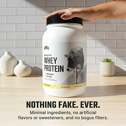 Vanilla Bean Grass Fed 100% Whey Protein 2LB