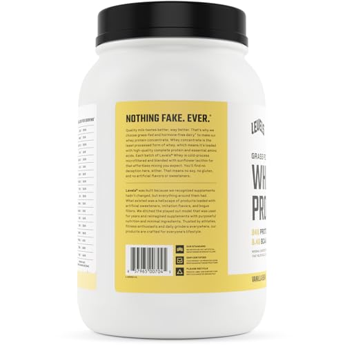 Vanilla Bean Grass Fed 100% Whey Protein 2LB