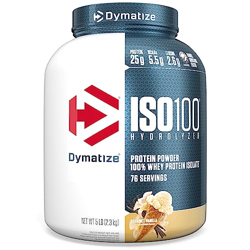 Dymatize ISO 100 Vanilla Whey Isolate Protein 5lb