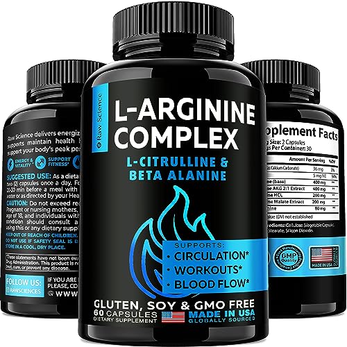 Nitric Oxide Boost for Men: L-Arginine L-Citrulline Complex