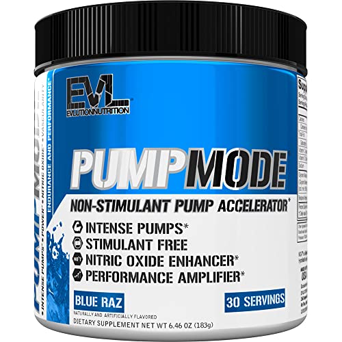EVL PumpMode Nitric Oxide Booster Pre Workout Powder