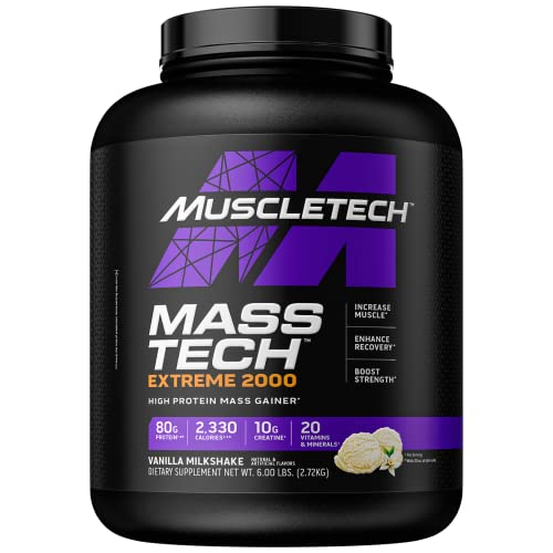 Muscletech Mass-Tech Extreme 2000 Weight Gainer - Vanilla