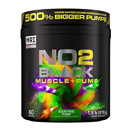 MRI NO2 Black Nitric Oxide Pre-Workout Supplement