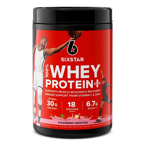 Six Star Elite Series 100% Whey Protein, Strawberry