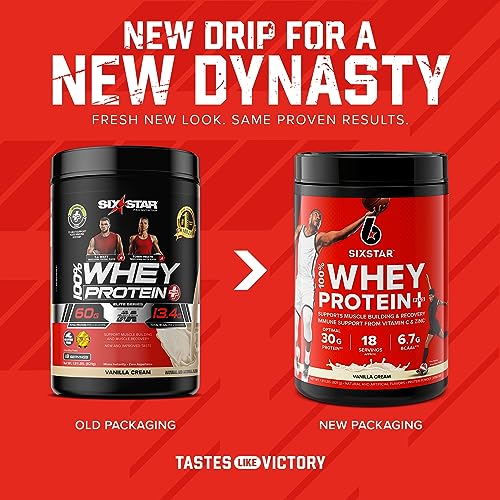 Six Star Elite Series Whey Protein Vanilla Cream 1.8lbs