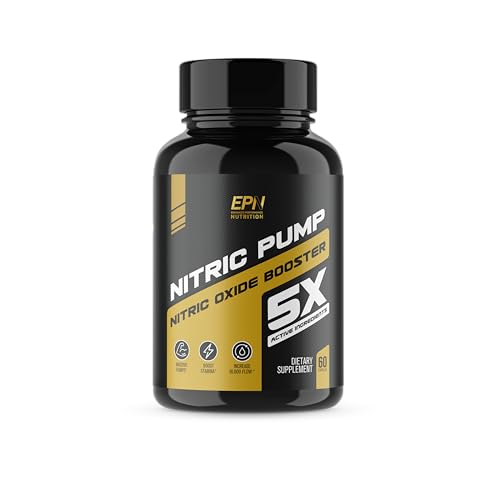 Nitric Pump 5X - #1 Rated Nitric Oxide Booster