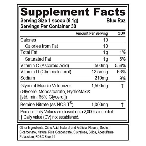 EVL PumpMode Nitric Oxide Booster Pre Workout Powder