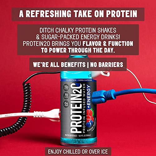 Protein2o 15g Whey Protein Water Energy Variety Pack