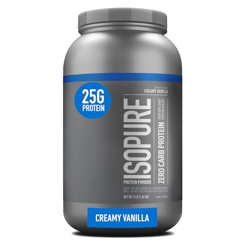 Isopure Creamy Vanilla Whey Protein, Immune Support, 44 Servings