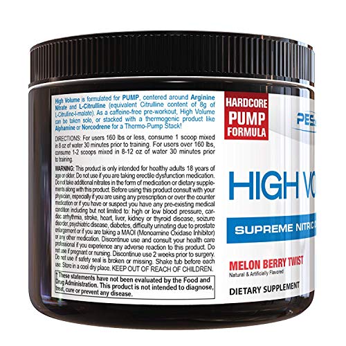PEScience High Volume Nitric Oxide Booster Pre Workout