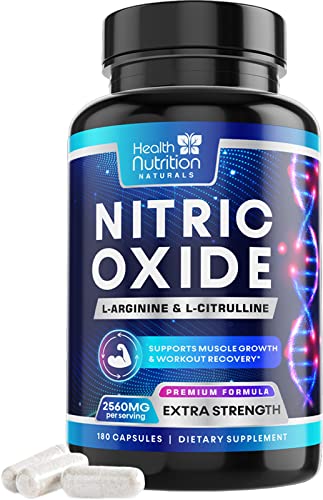Premium Nitric Oxide Supplement with L Arginine
