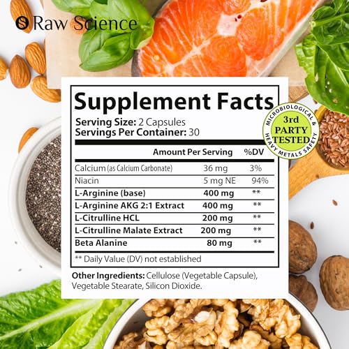 Nitric Oxide Boost for Men: L-Arginine L-Citrulline Complex