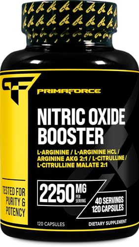 Primaforce Nitric Oxide Booster - 40 Servings, High Potency
