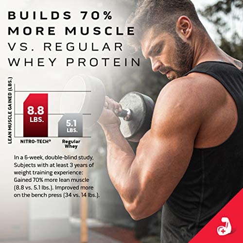 MuscleTech Nitro-Tech Whey Protein Isolate, Milk Chocolate