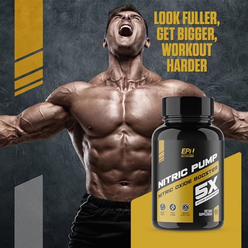 Nitric Pump 5X - #1 Rated Nitric Oxide Booster