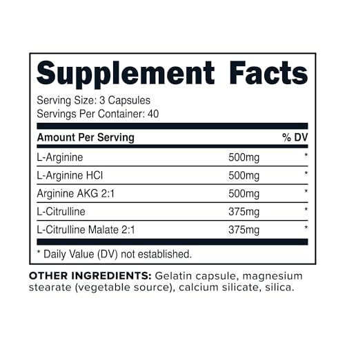 Primaforce Nitric Oxide Booster - 40 Servings, High Potency