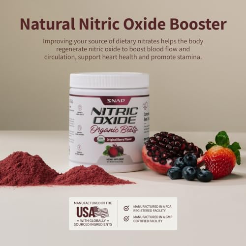 Organic Beet Root Powder, Nitric Oxide Support, 250g