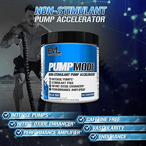 EVL PumpMode Nitric Oxide Booster Pre Workout Powder