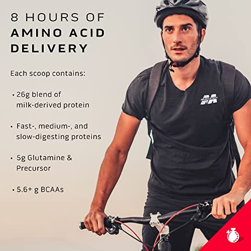 MuscleTech Phase8 Whey & Casein Protein Blend, Chocolate