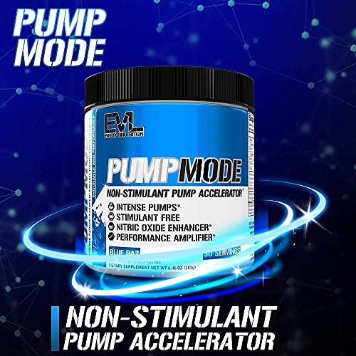 EVL PumpMode Nitric Oxide Booster Pre Workout Powder