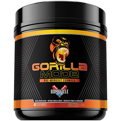 Gorilla Mode Pre Workout - Energy Power Laser Focus