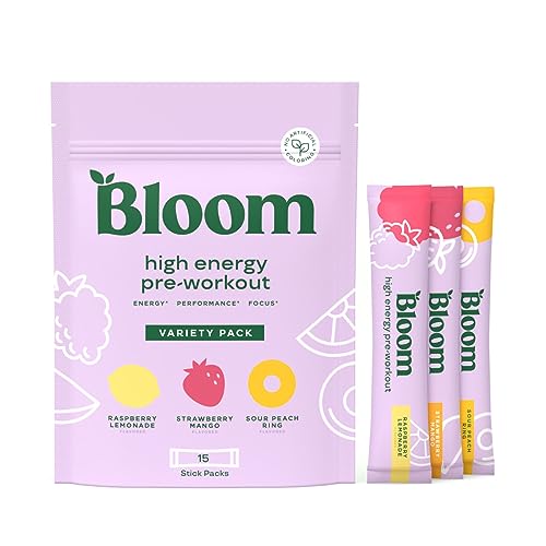 Bloom Nutrition High Energy Women's Pre Workout Powder