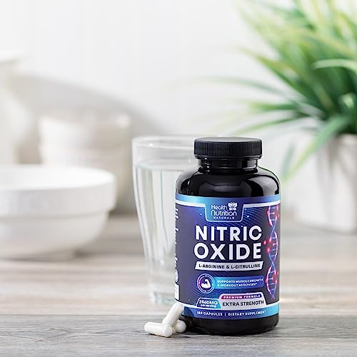Premium Nitric Oxide Supplement with L Arginine