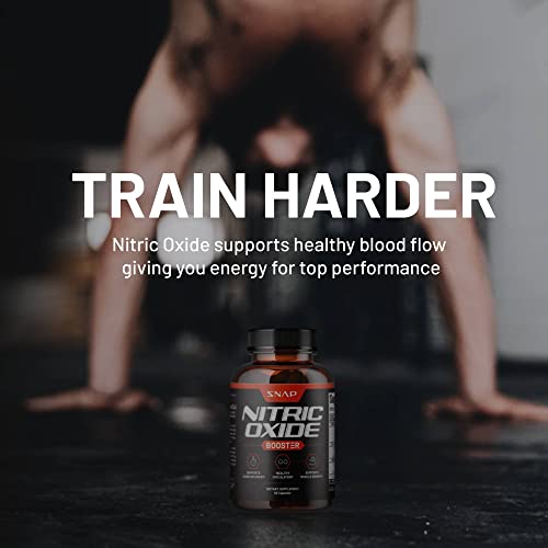 Snap Supplements Nitric Oxide Booster for Stamina & Endurance