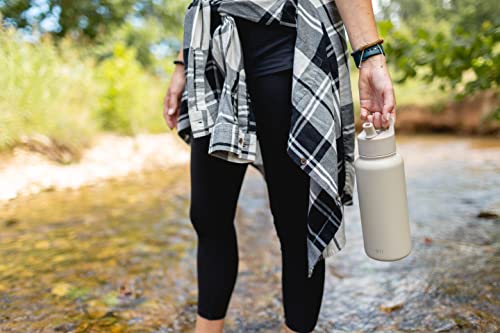 32oz Stainless Steel Water Bottle with Straw