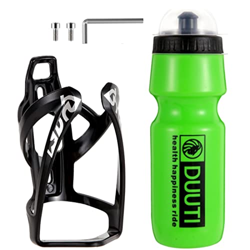 Lightweight Bike Water Bottle Holder & Bottle Set