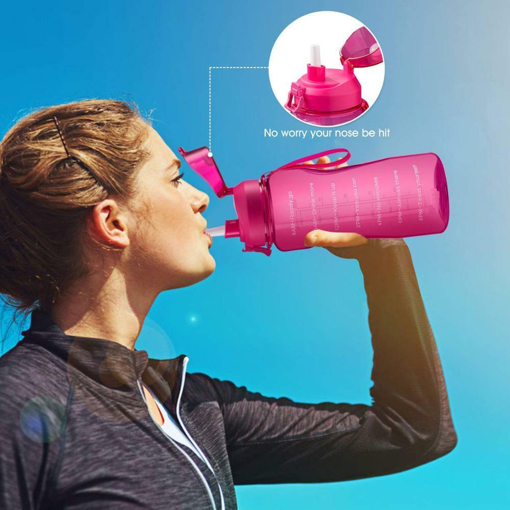 Tracker Water Bottle - BPA-Free 2.2L/64oz Jug