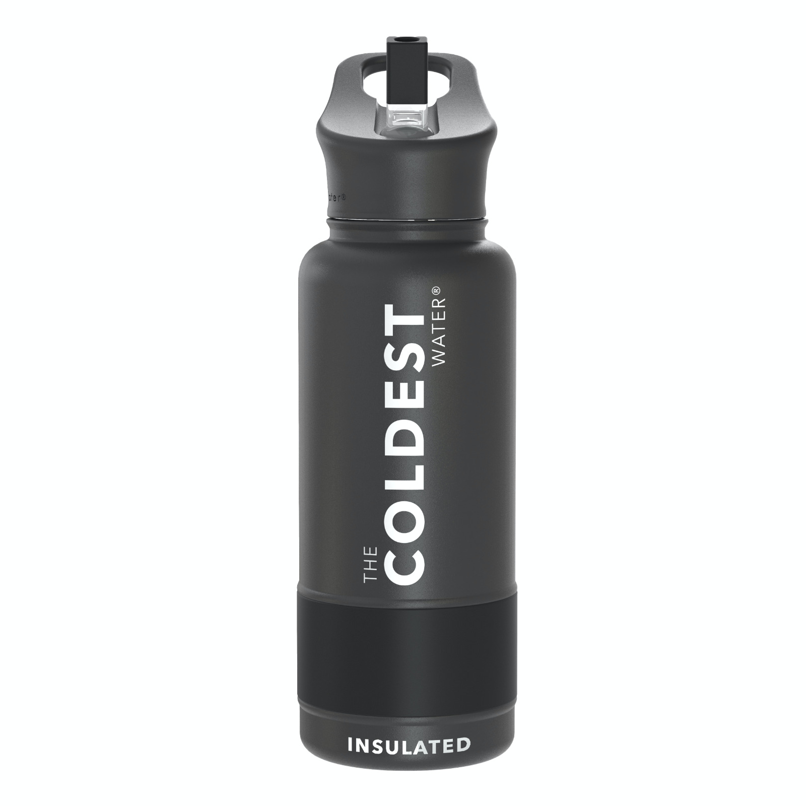 32oz Insulated Sports Water Bottle - Stainless Steel