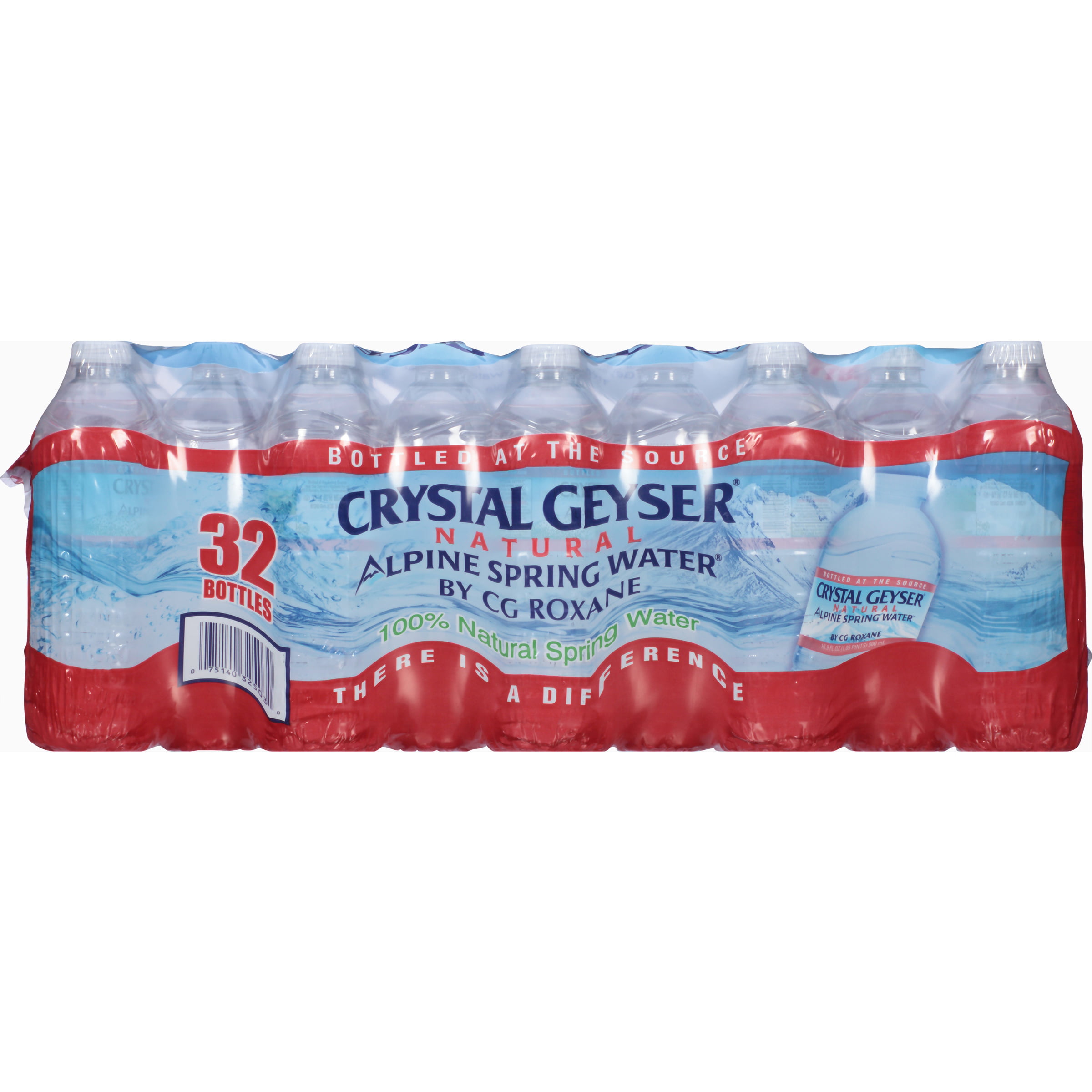 32 Pack Crystal Geyser Alpine Spring Water