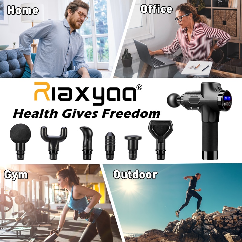 Portable Muscle Massage Gun for Fitness