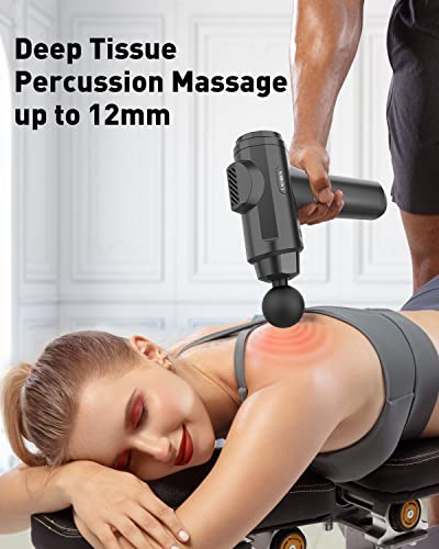 Deep Tissue Massage Gun with LCD Screen