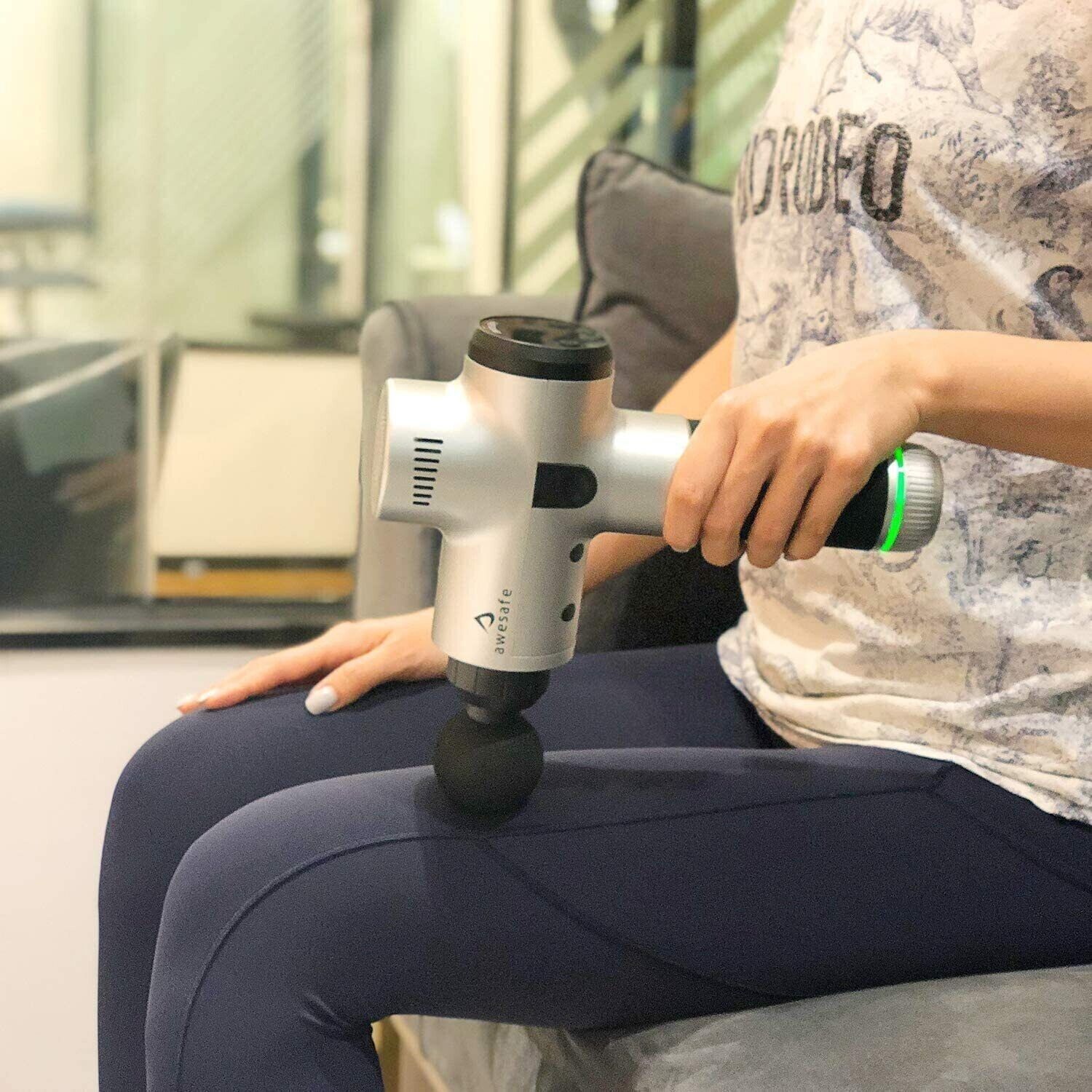 30-Speed Massage Gun for Deep Tissue Muscle Recovery