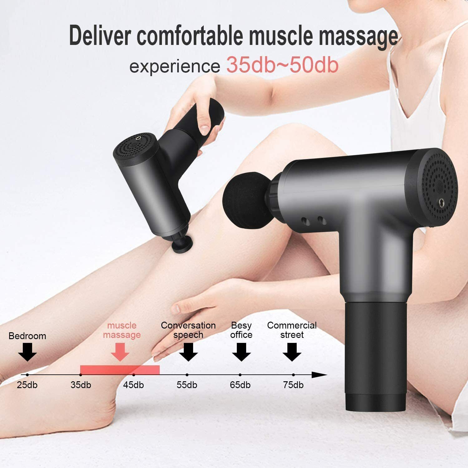 Vibrating Muscle Massager for Deep Tissue