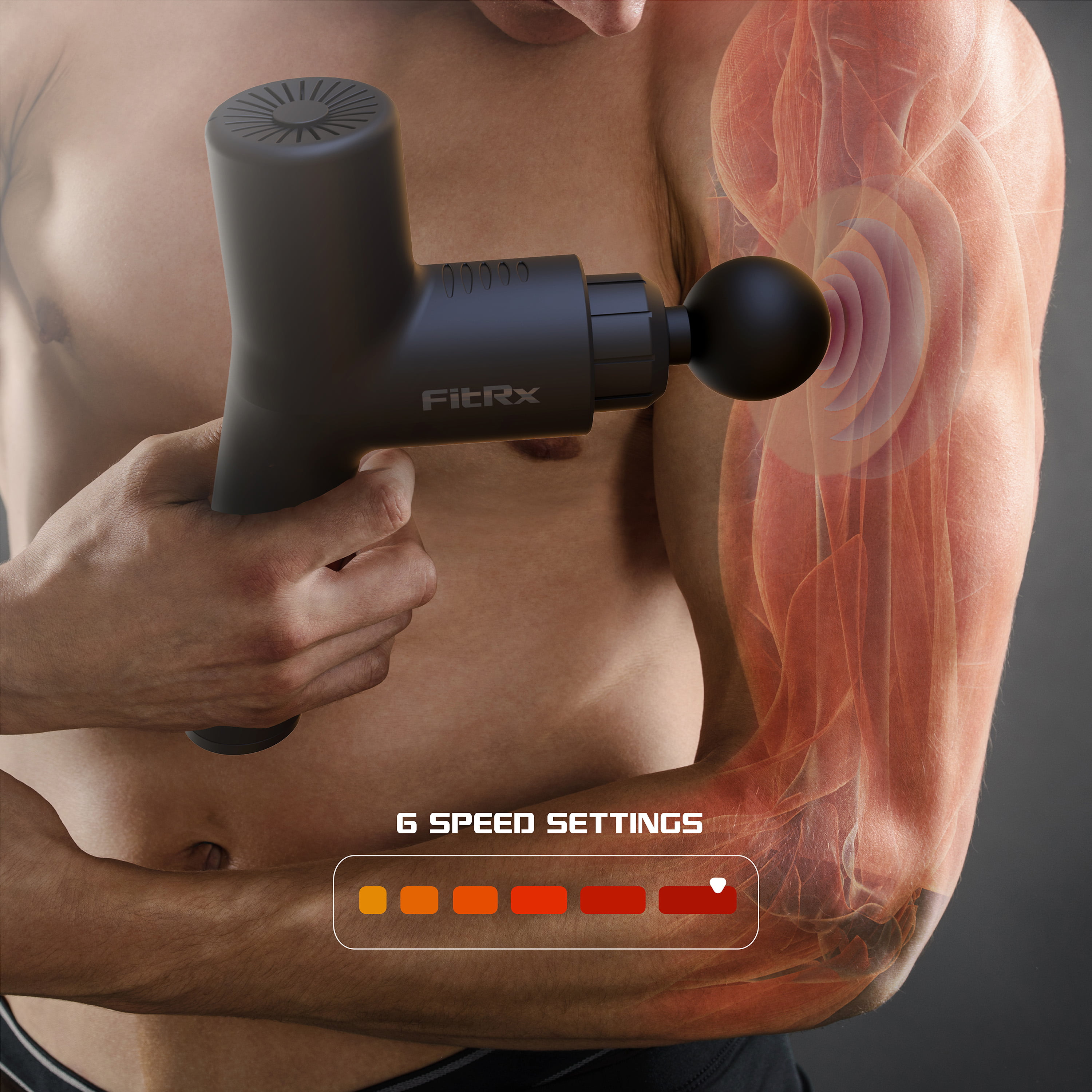 Handheld Muscle Massage Gun for Deep Tissue Relief