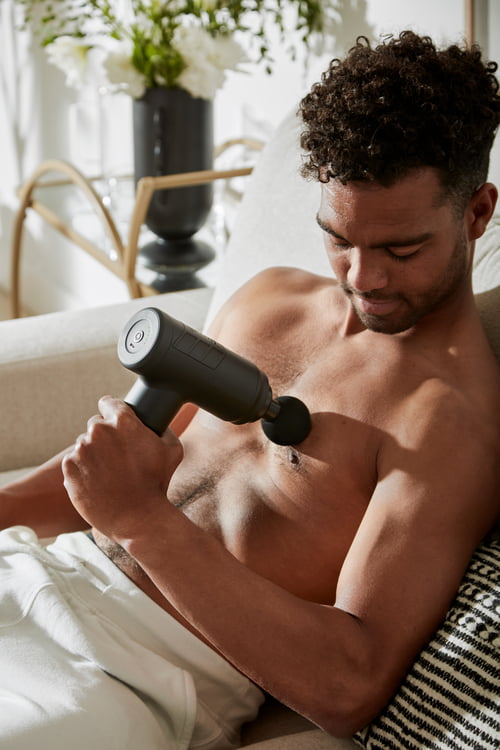 Cordless Deep-Tissue Massage Gun by HoMedics
