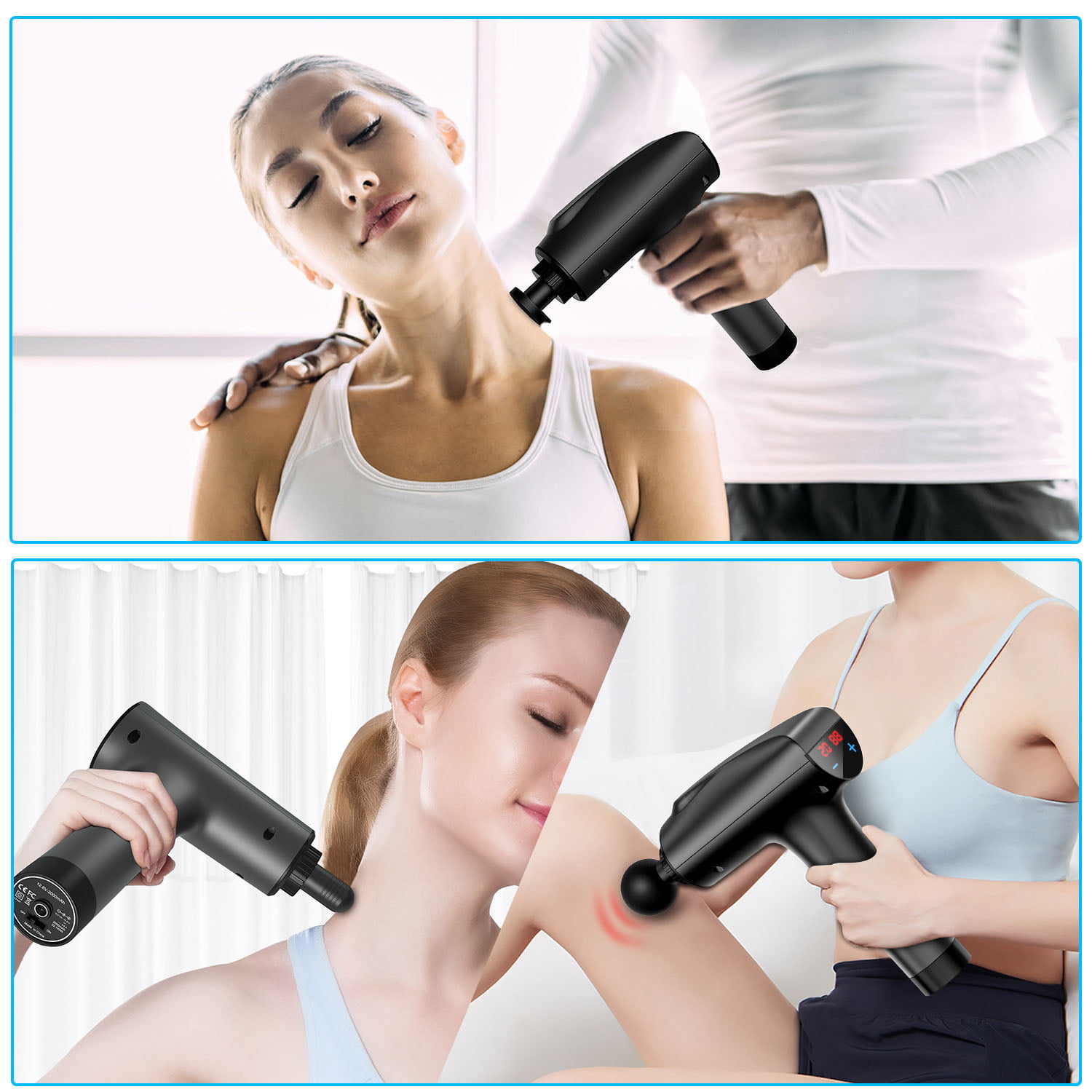 Deep Tissue Muscle Massager for Pain Relief