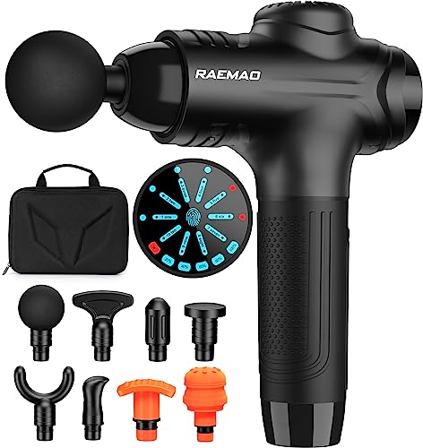 RAEMAO X6 Massage Gun with 15 Head Attachments