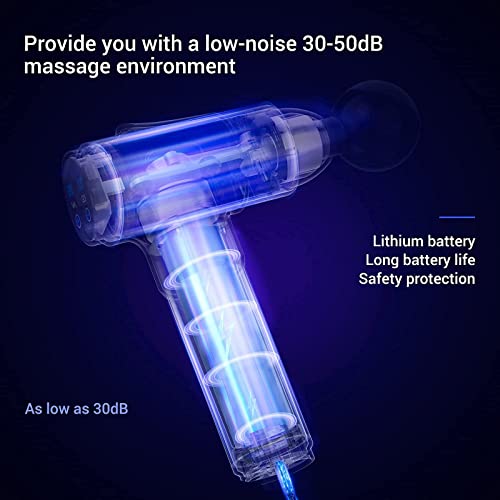 Portable Deep Tissue Massage Gun with 20 Speeds