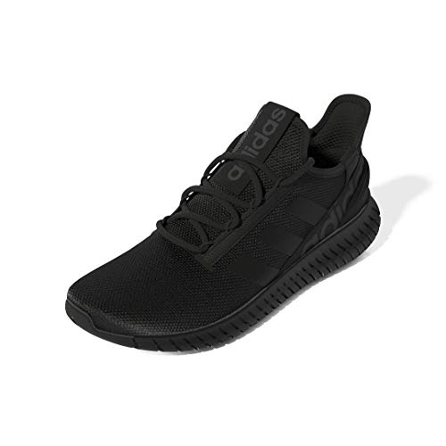 adidas Men's Kaptir 2.0 Running Shoes, Black/Black/Carbon, 12