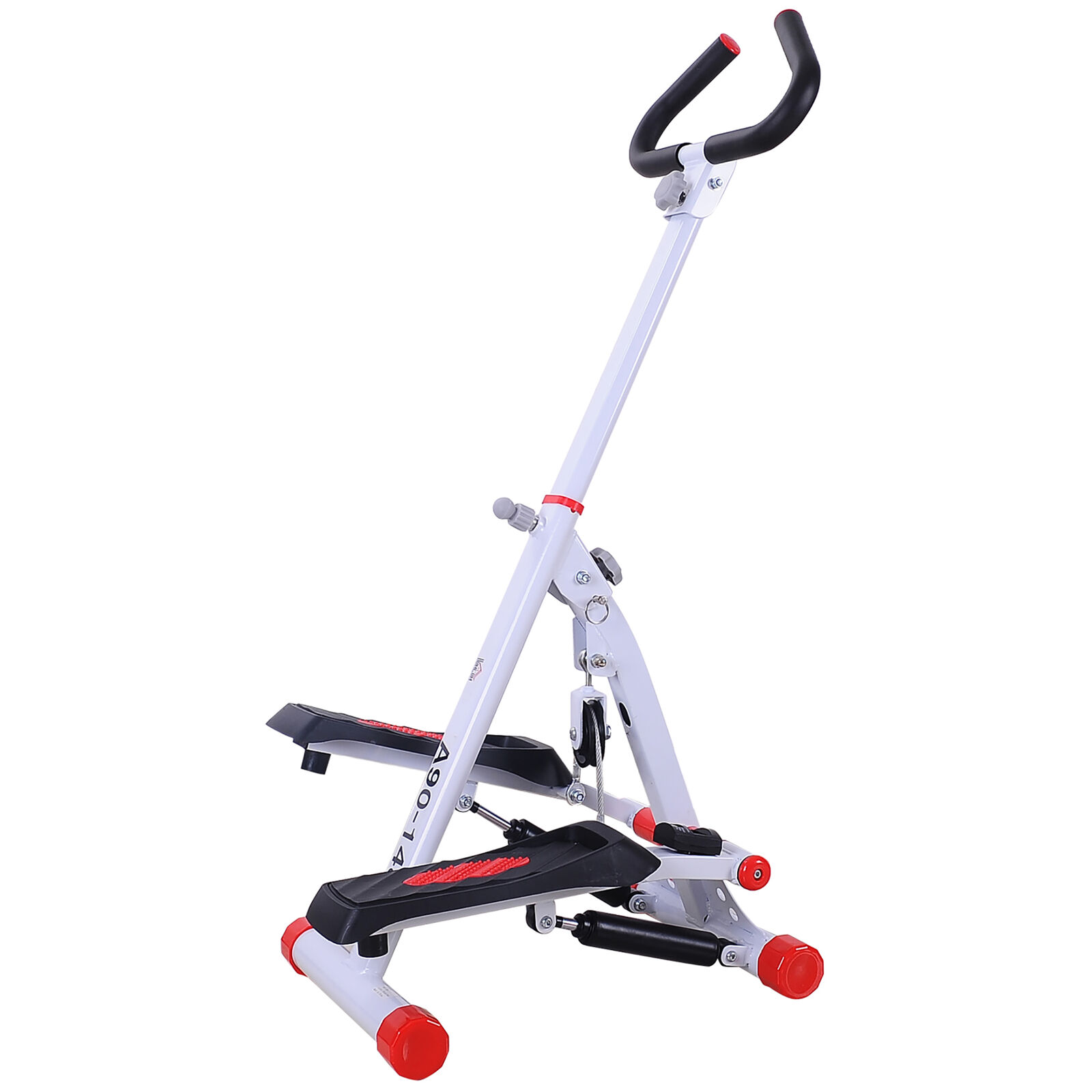 Adjustable Foldable Step Machine with LCD Display