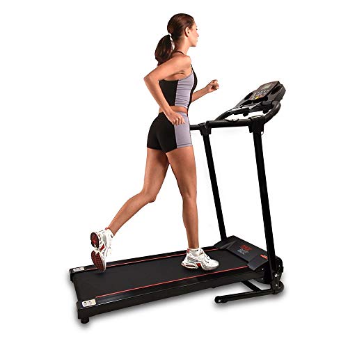 Folding Treadmill with Bluetooth and LCD Display